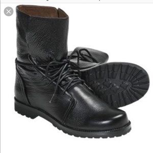 Gentle souls warm and cozy lace up boot